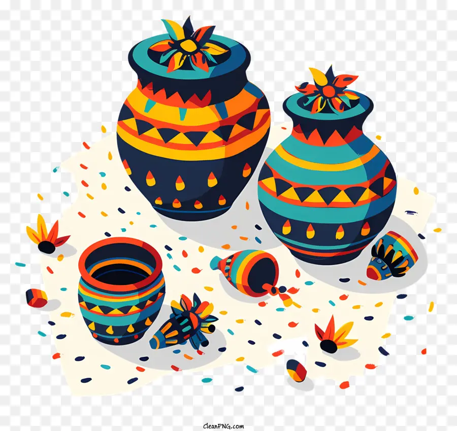 Arte，Vasos Decorativos PNG