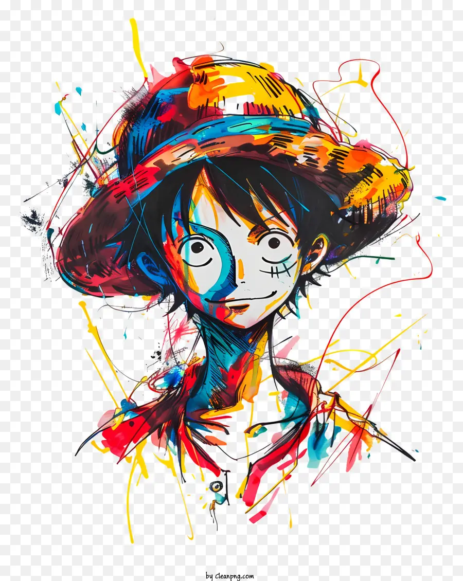 Luffy De Uma Peça，Personagem De Anime PNG