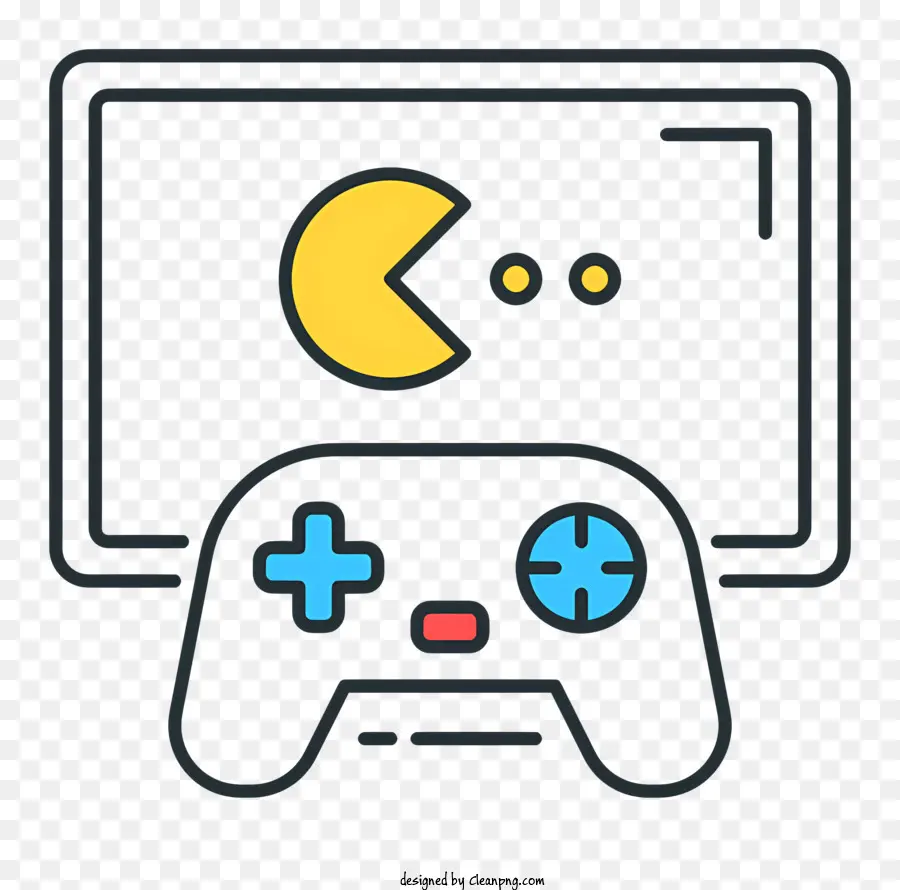 Logotipo Do Pacman，Controlador De Videogame PNG