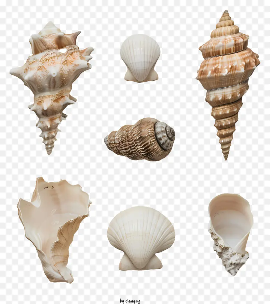 Seashell，Conchas PNG