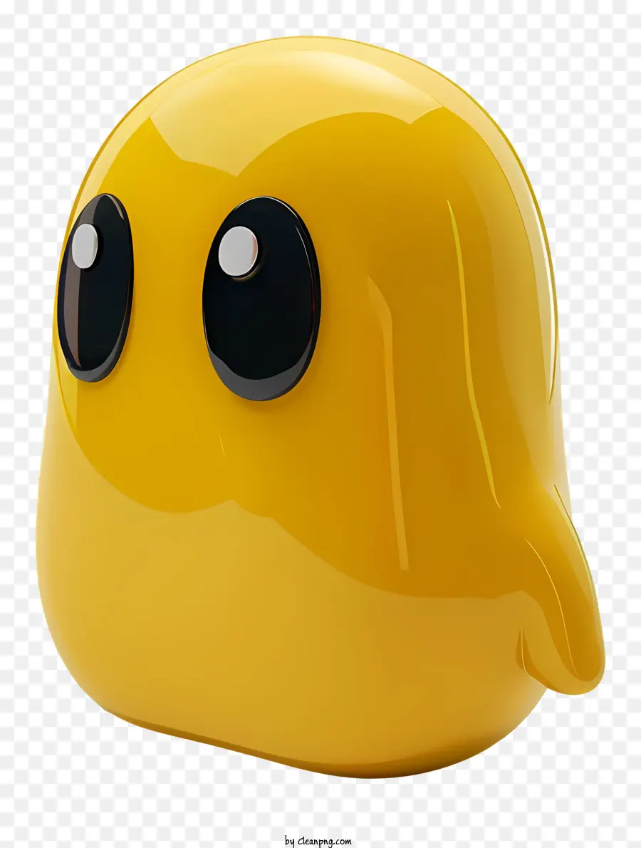 Pacman Fantasma，Amarelo PNG