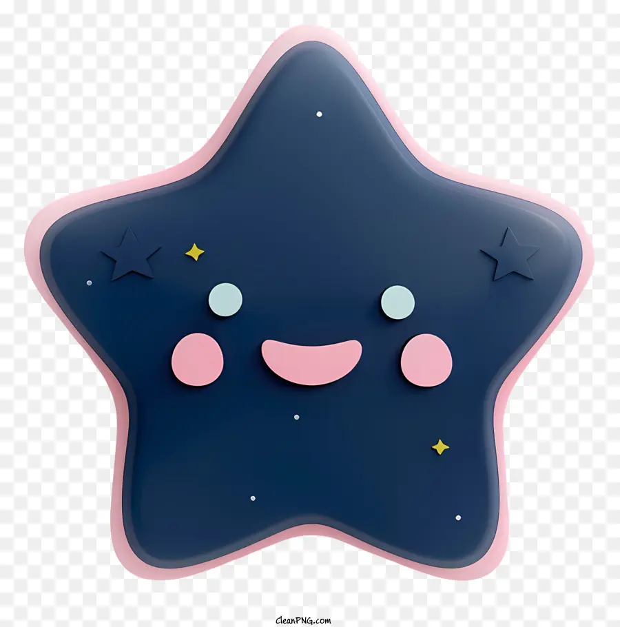Emoji De Estrela，Objeto Fofo Em Forma De Estrela PNG