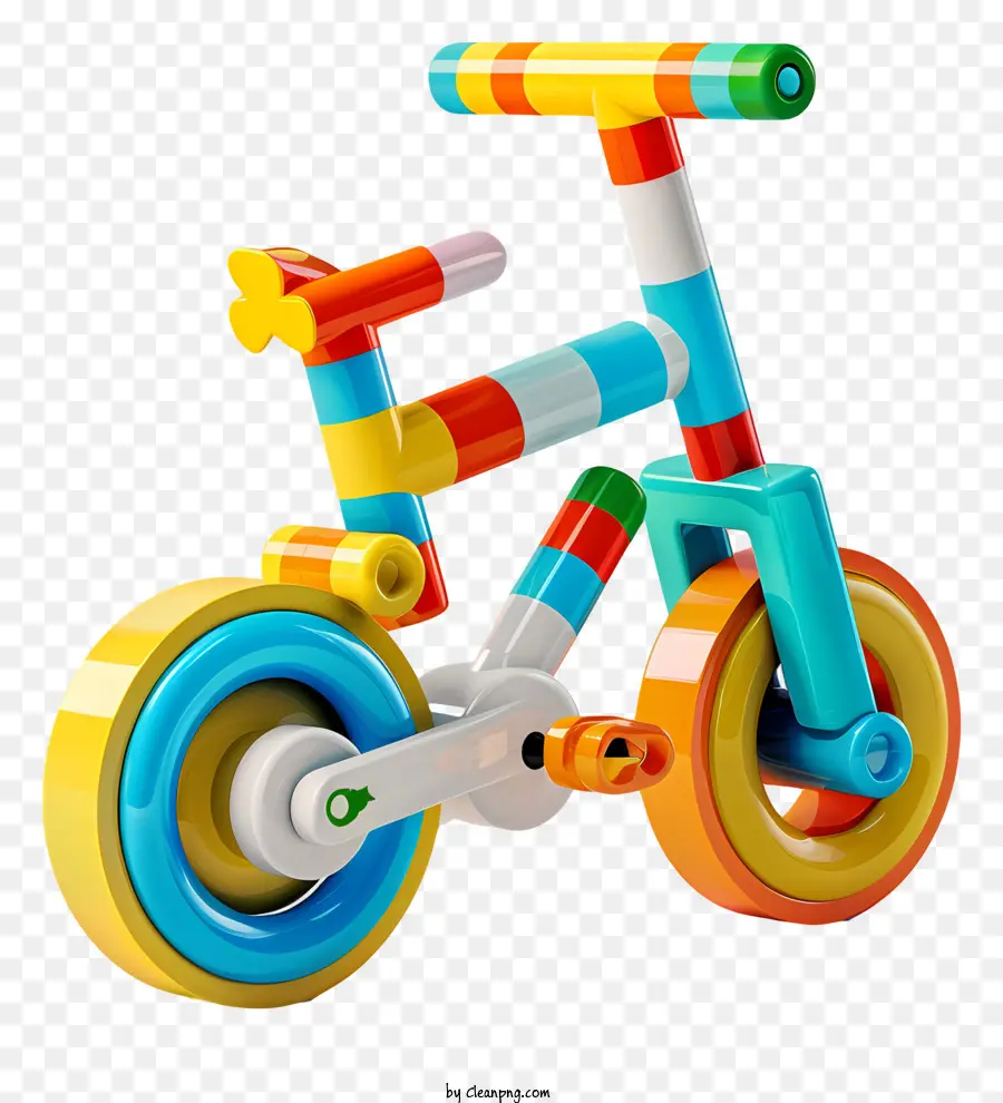 Brinquedo De Bicicleta，Blocos De Plástico PNG