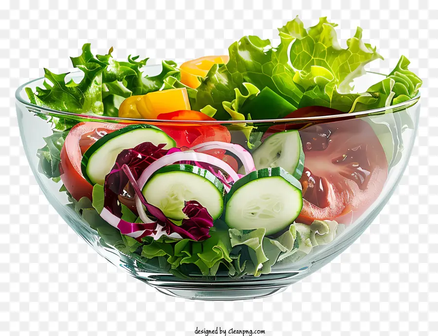 Tigela De Salada，Coração De Frutas E Vegetais PNG