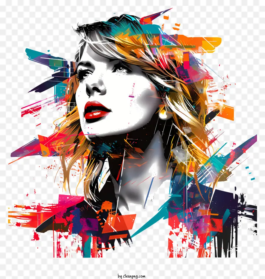 Taylor Swift，Digital Art PNG