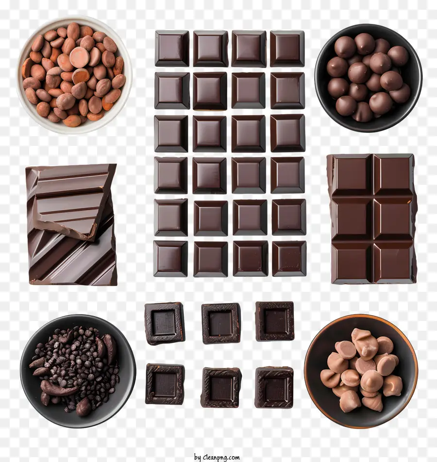 Chocolate，Chocolate Escuro PNG