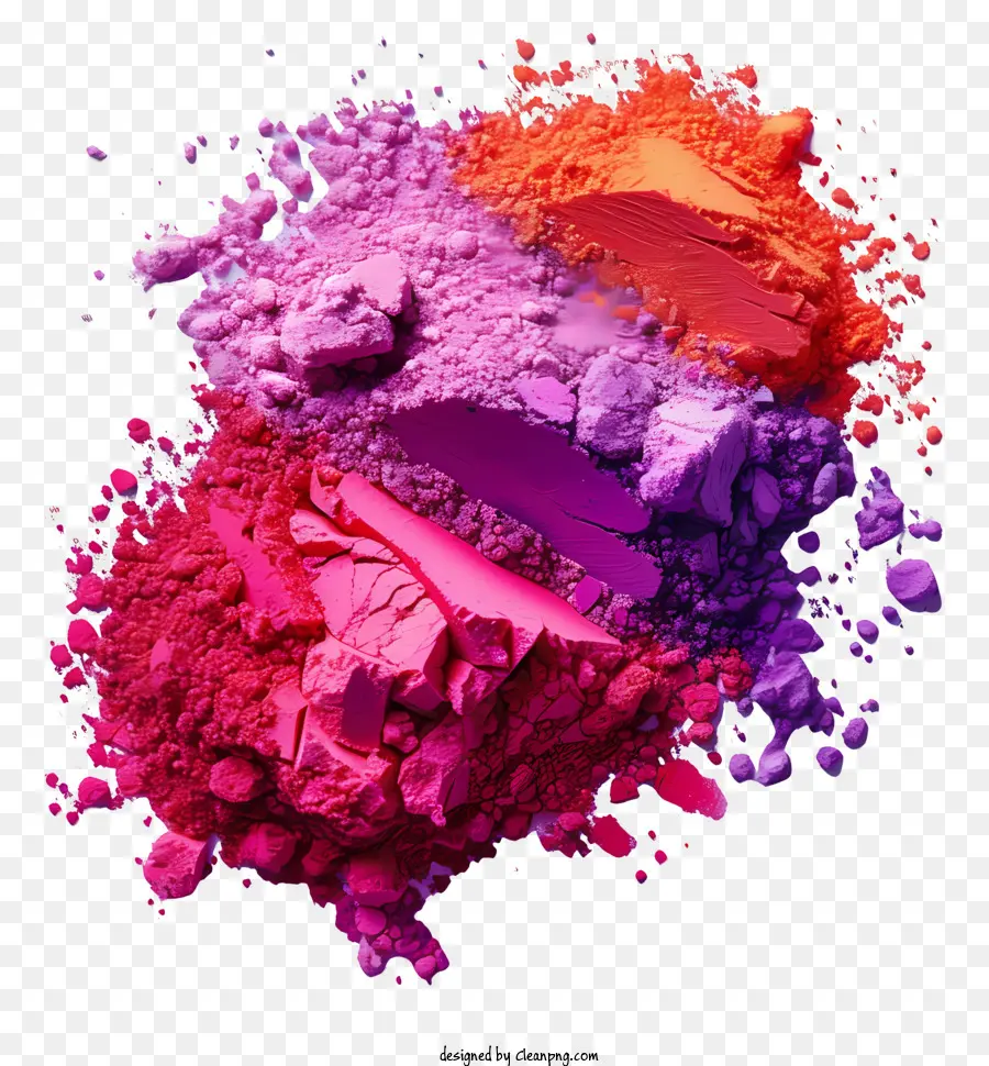 Holi Powders，Cor Em Pó PNG