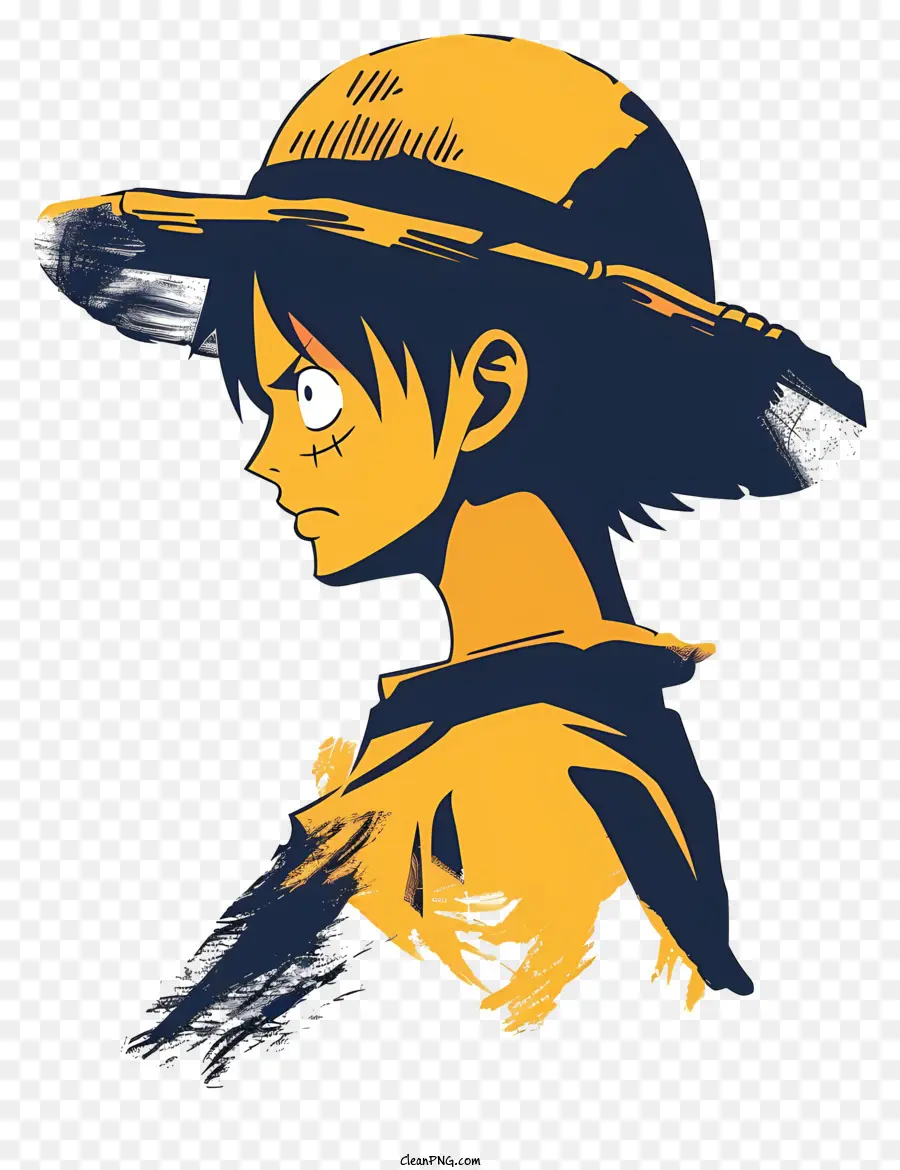 Luffy De One Piece，Chapéu De Palha PNG