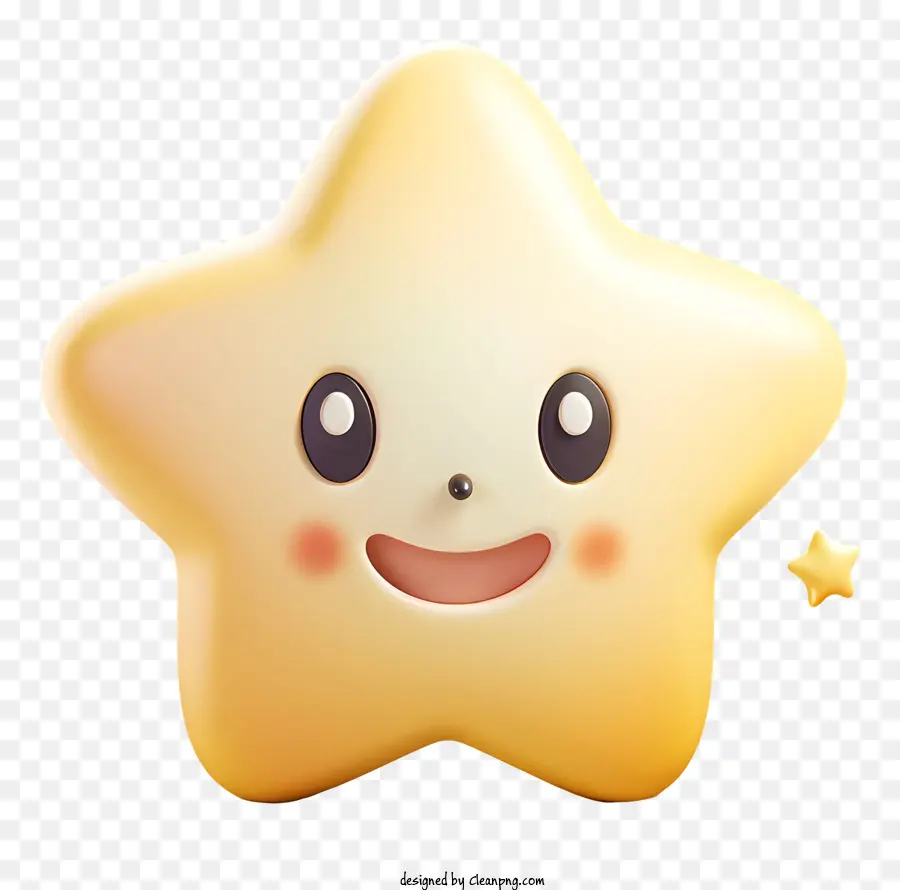 Emoji De Estrela，Rosto Sorridente Com Olhos Estrelados PNG