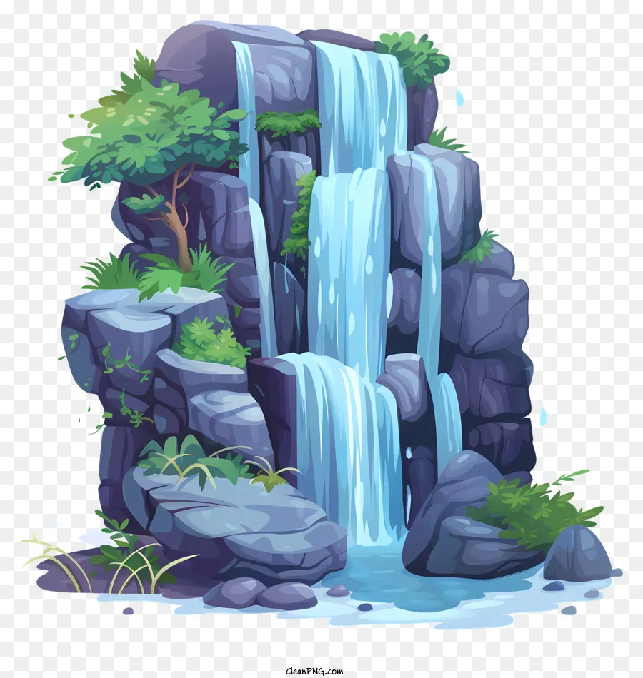 Cachoeira，Stream PNG