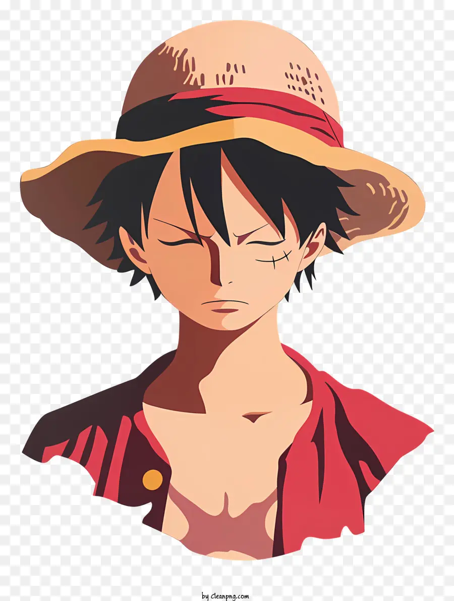 Luffy De One Piece，Sorrindo PNG