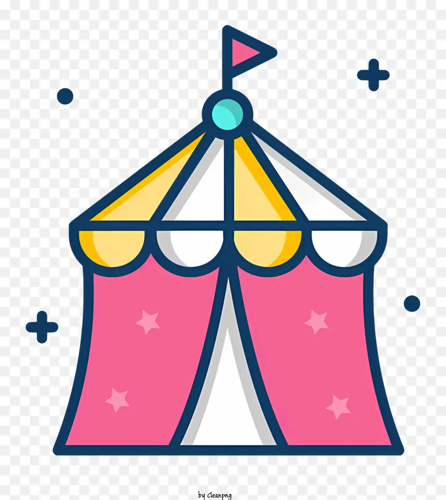 Tenda Do Circo De Carnaval，Circo PNG
