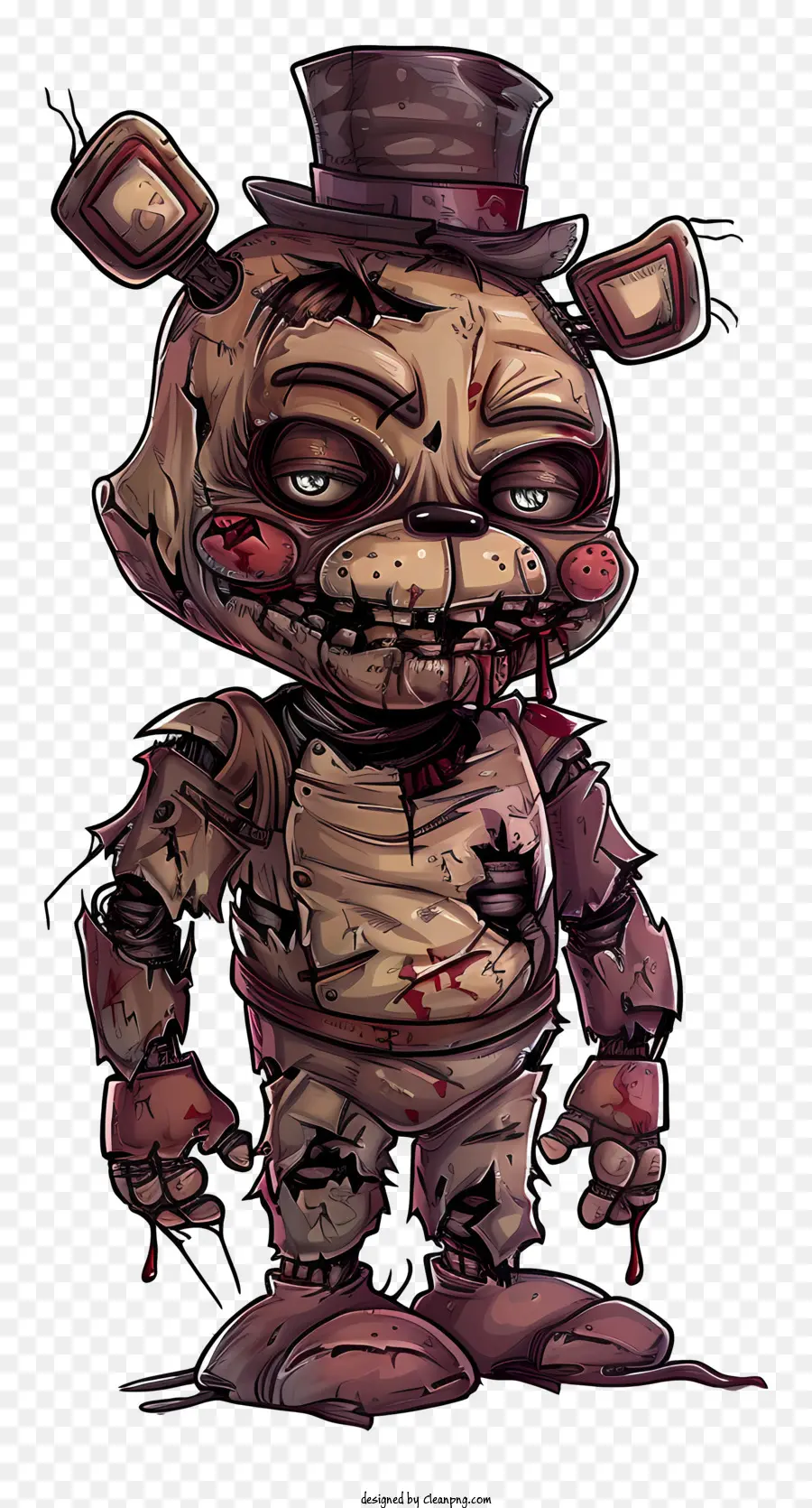 Secou Freddy，Cinco Noites Em Freddys PNG