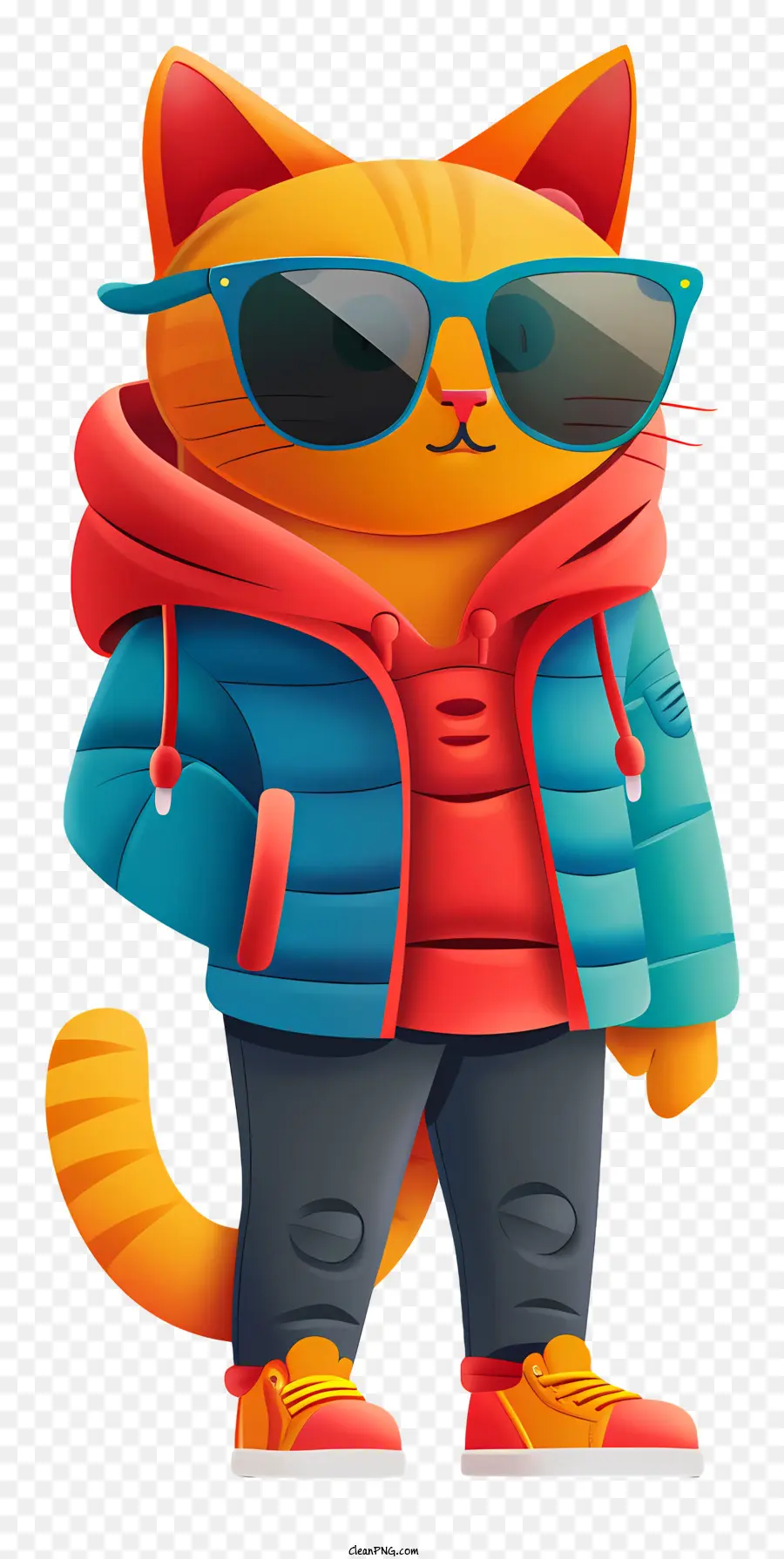 Gato Bonito，Gato Dos Desenhos Animados PNG