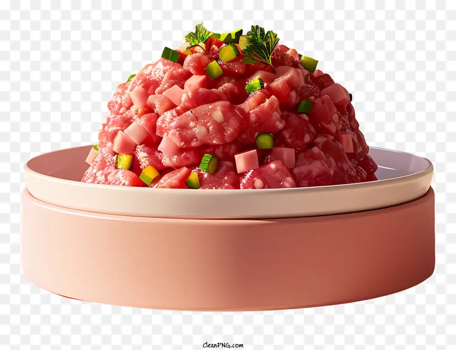 Steak Tartare，Carne Moída PNG