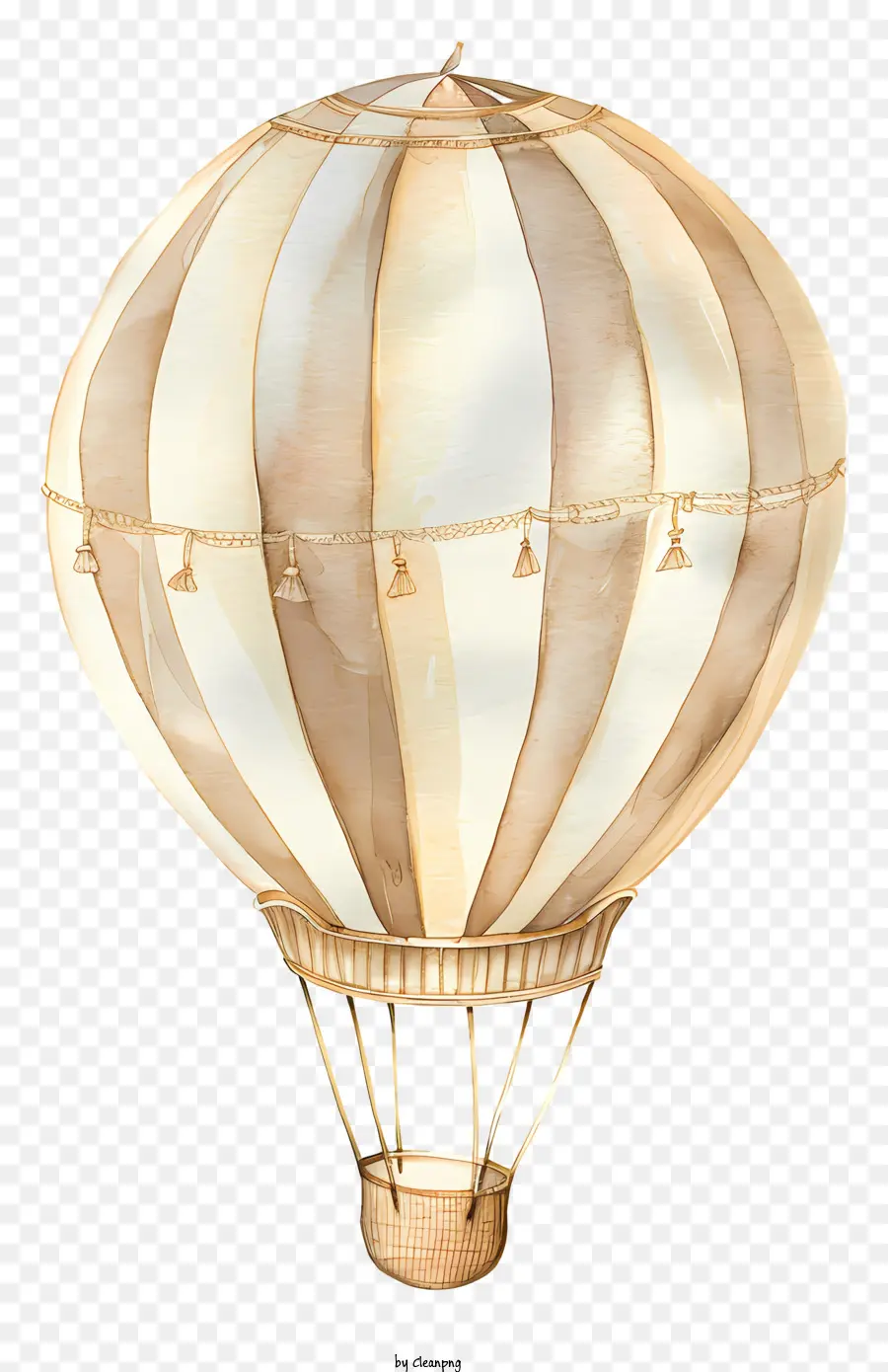 Balão De Ar Quente，Papel Craft PNG