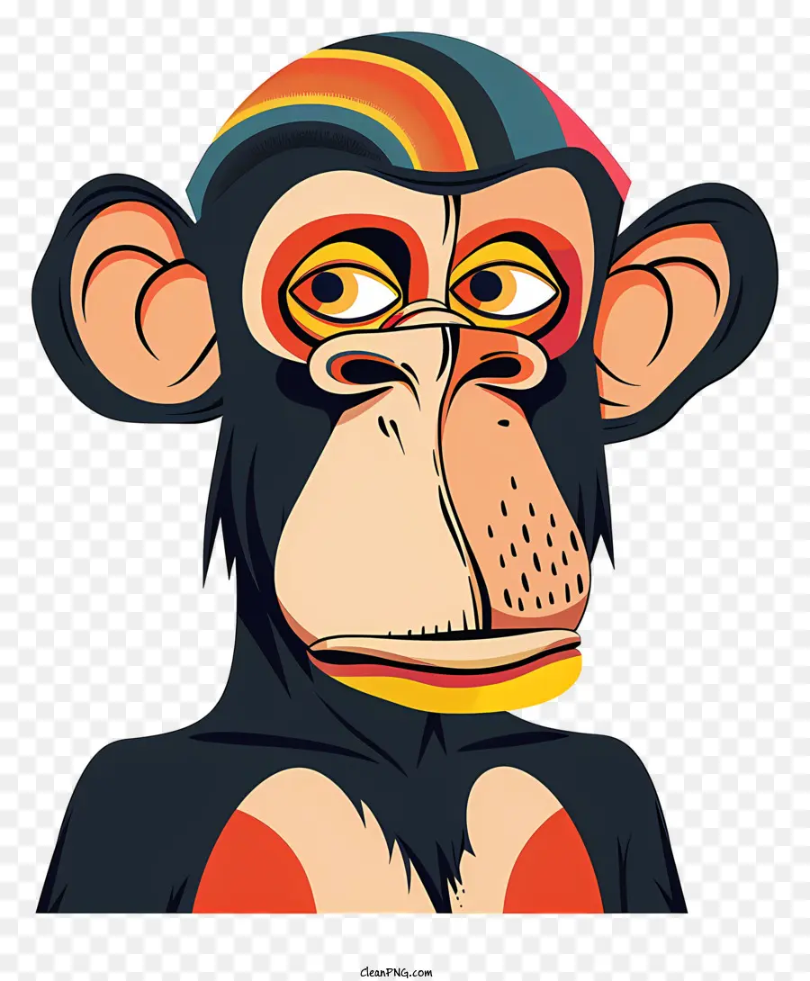 Macaco，Chimpanzé De Desenho Animado PNG