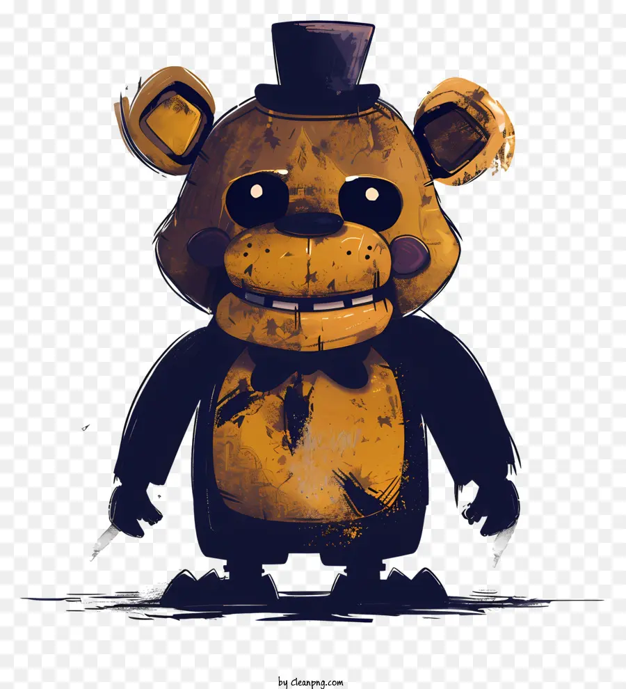 Freddy Fazbear，Urso Animatrônico PNG