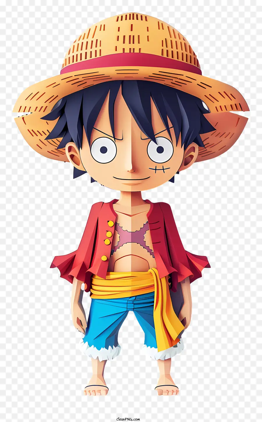 Luffy De One Piece，Cartoon PNG