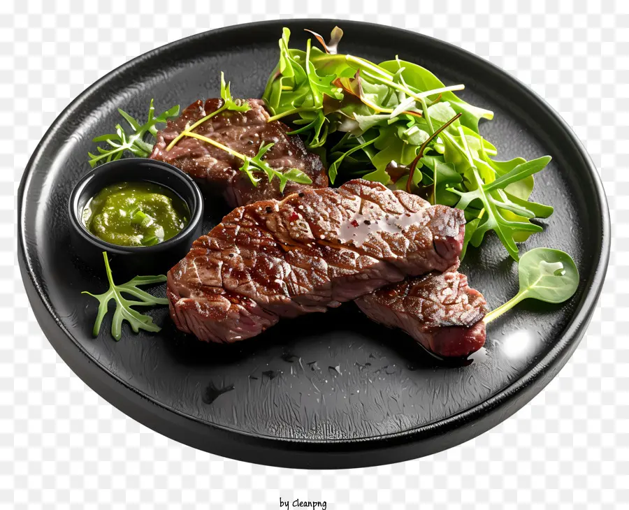 Bife，Salada Verde PNG