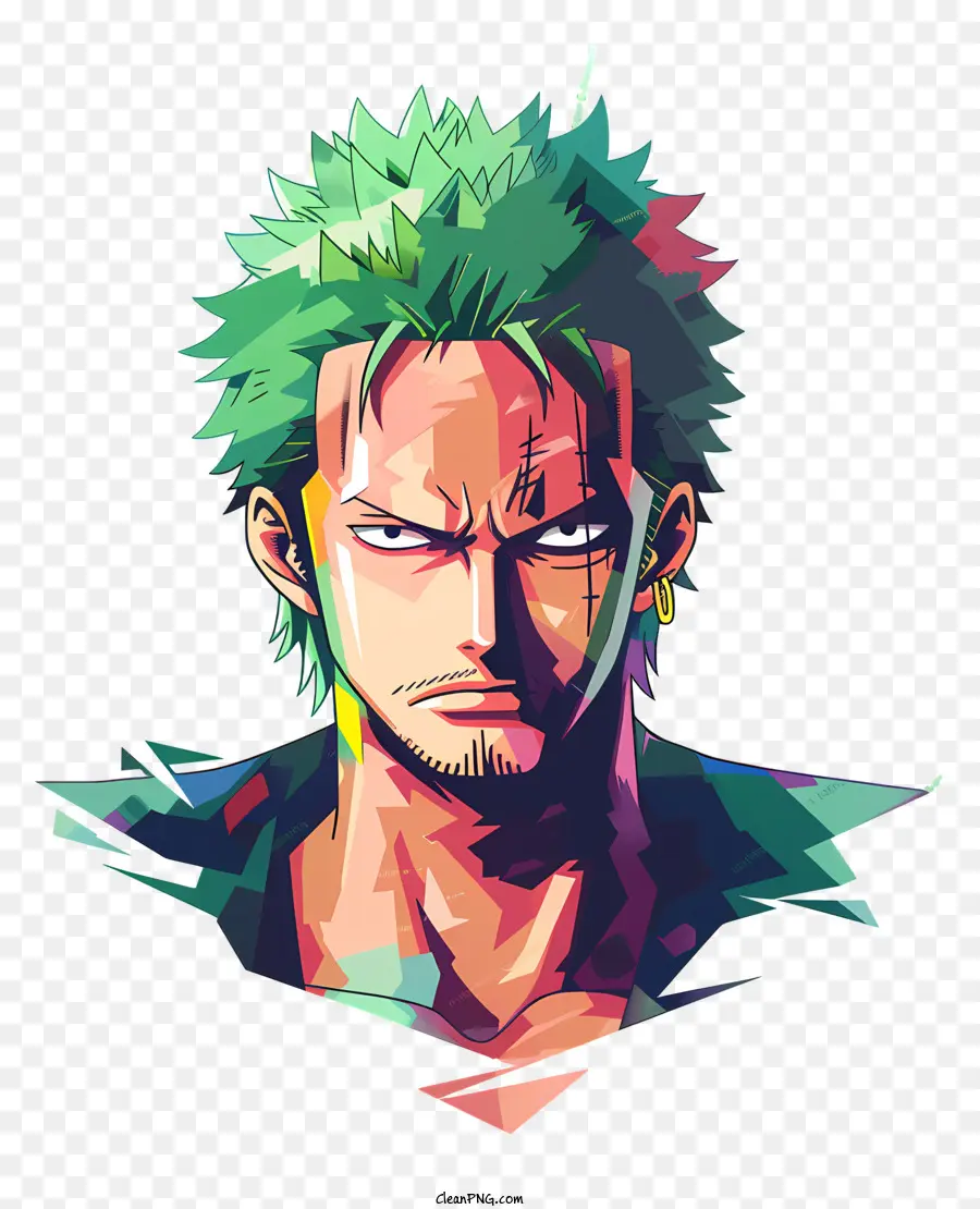 One Piece Roronoa Zoro，Personagem De Anime PNG