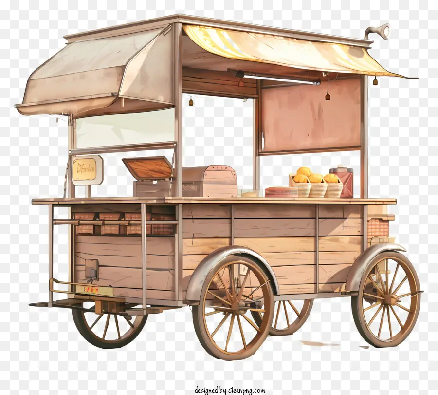 Carrinho De Comida，Cart PNG