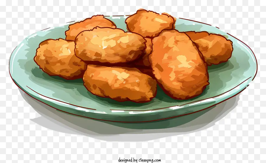 Nuggets De Frango，Pepitas PNG