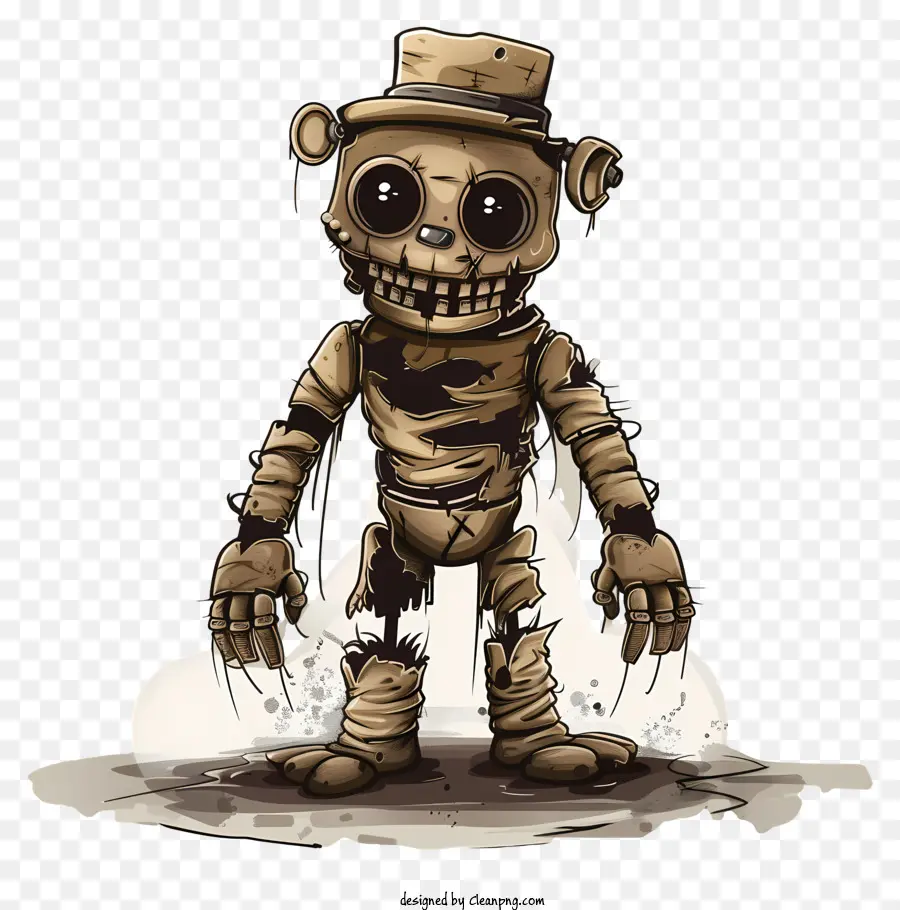 Secou Freddy，Cartoon Robô PNG