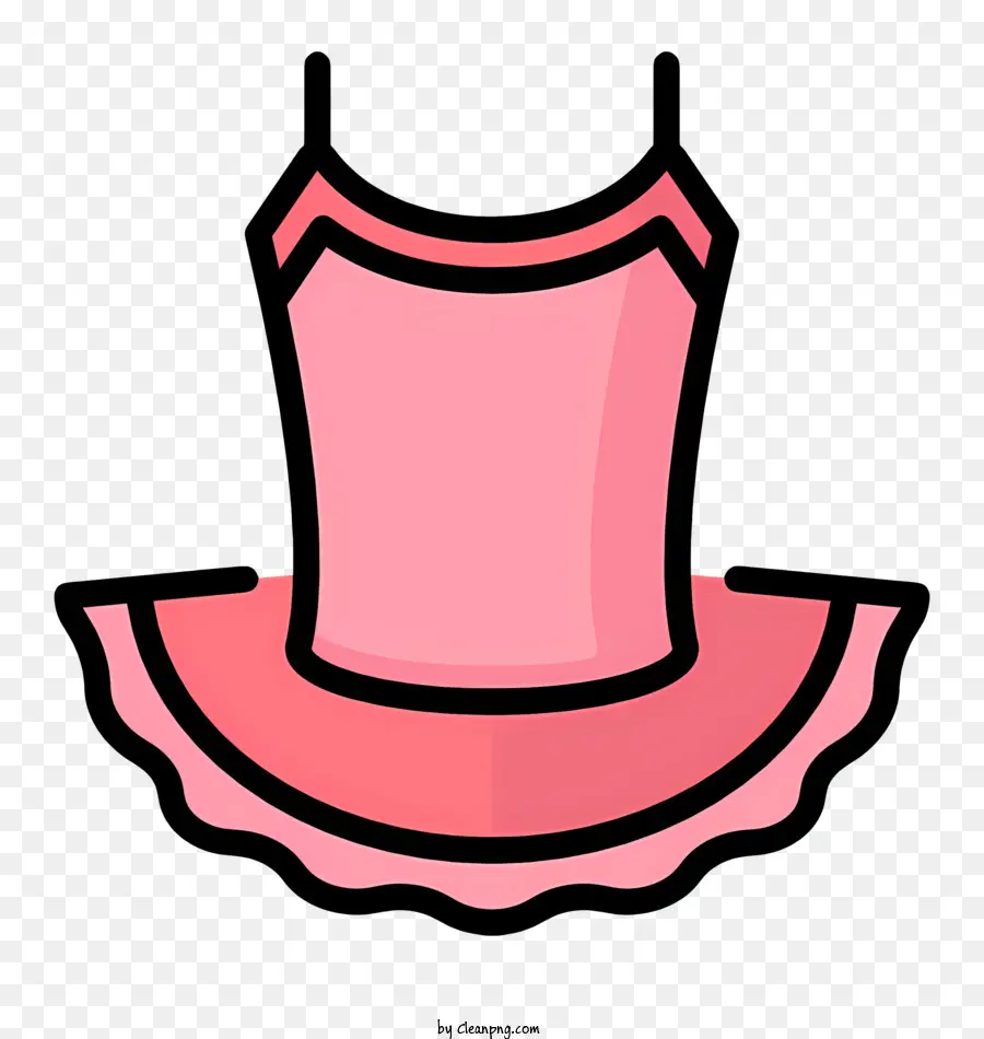 Vestido De Balé，Roupa De Balé Rosa PNG