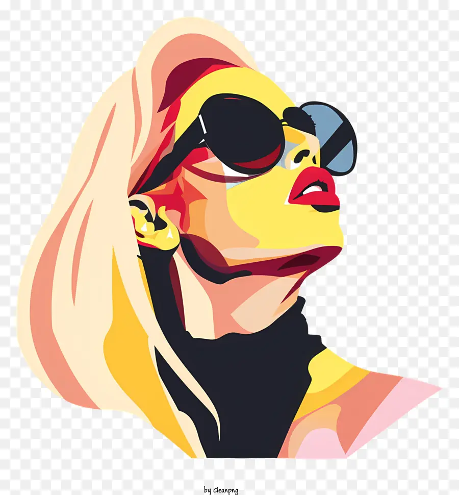 Lady Gaga，Cabelo Loiro PNG