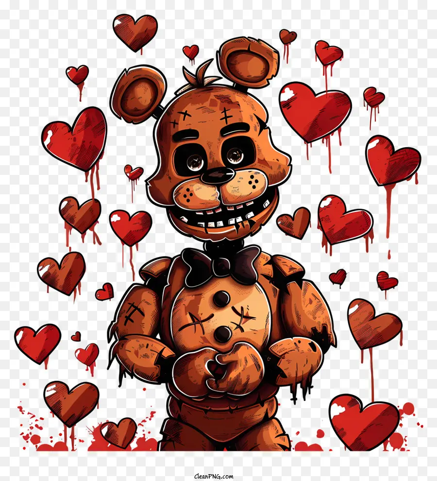 Secou Freddy，Traje De Urso PNG