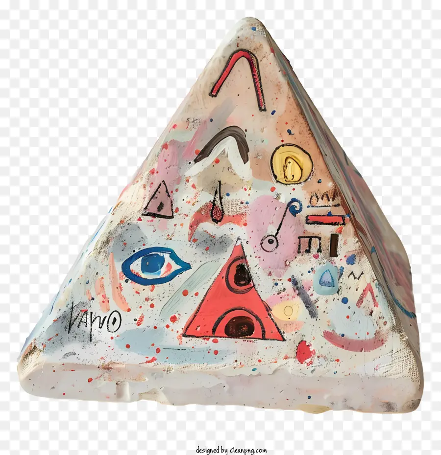 Triângulo Fofo，Pirâmide De Concreto PNG