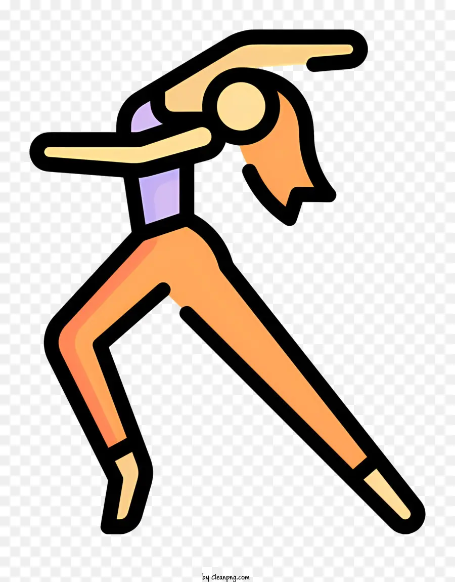 Logotipo Da Dançarina，Yoga PNG