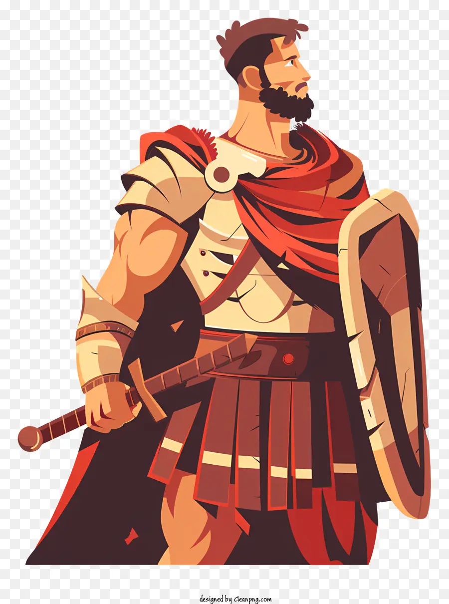 Gladiador，Guerreiro PNG