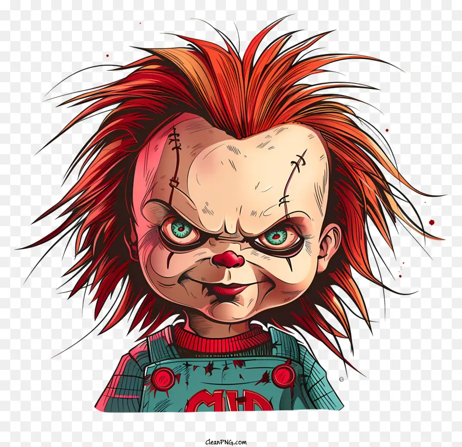 Chucky，Palhaço Mal PNG