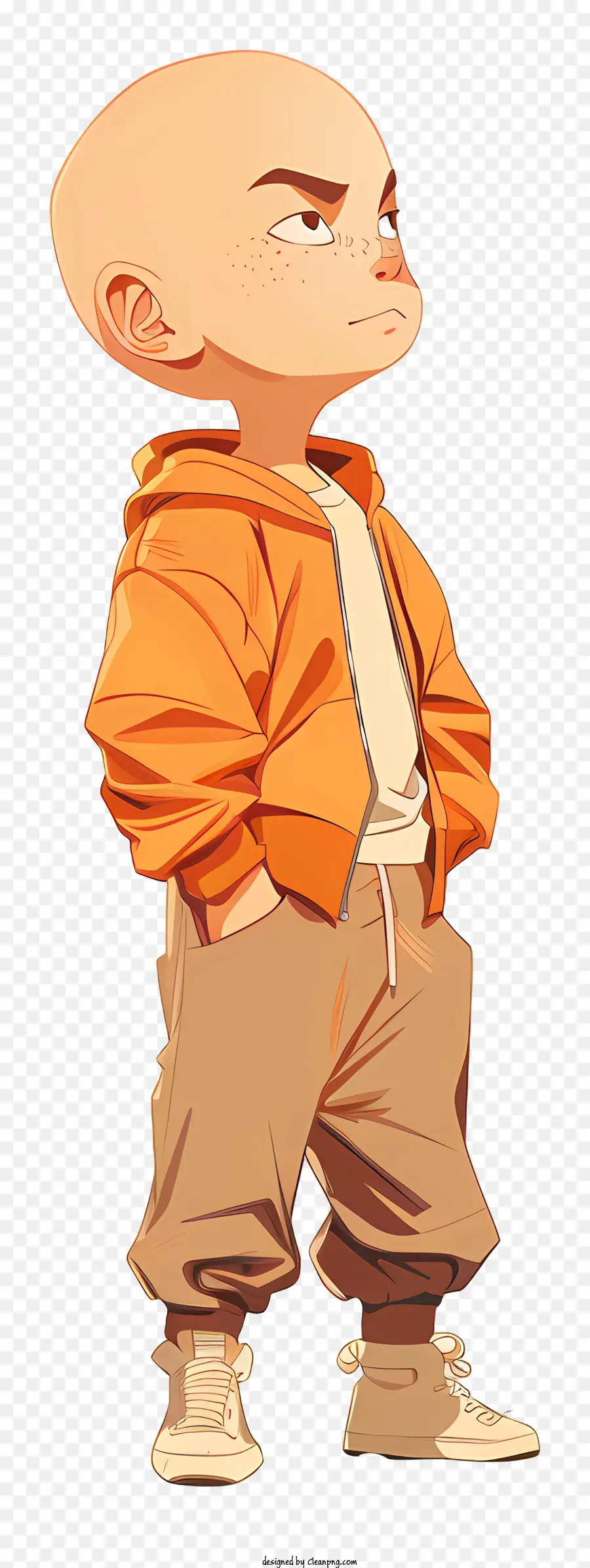 Kuririn，Homem Careca PNG