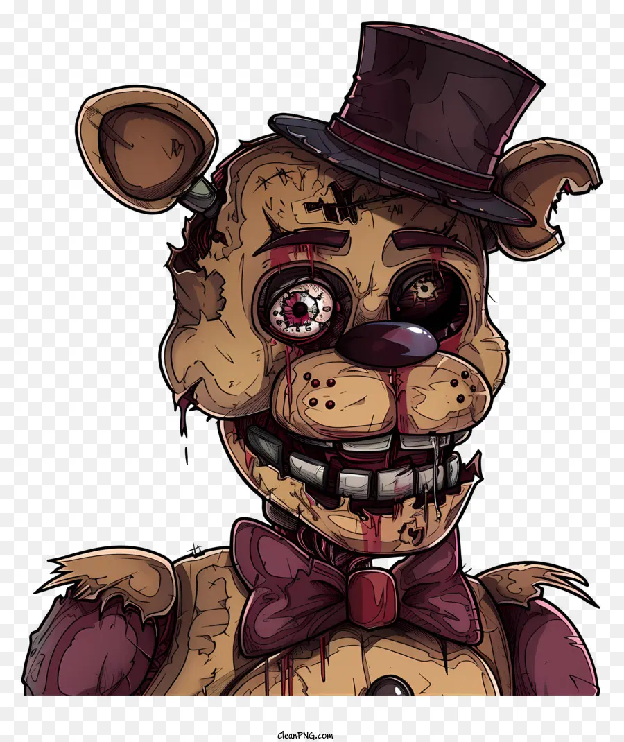 Secou Freddy，Animação PNG