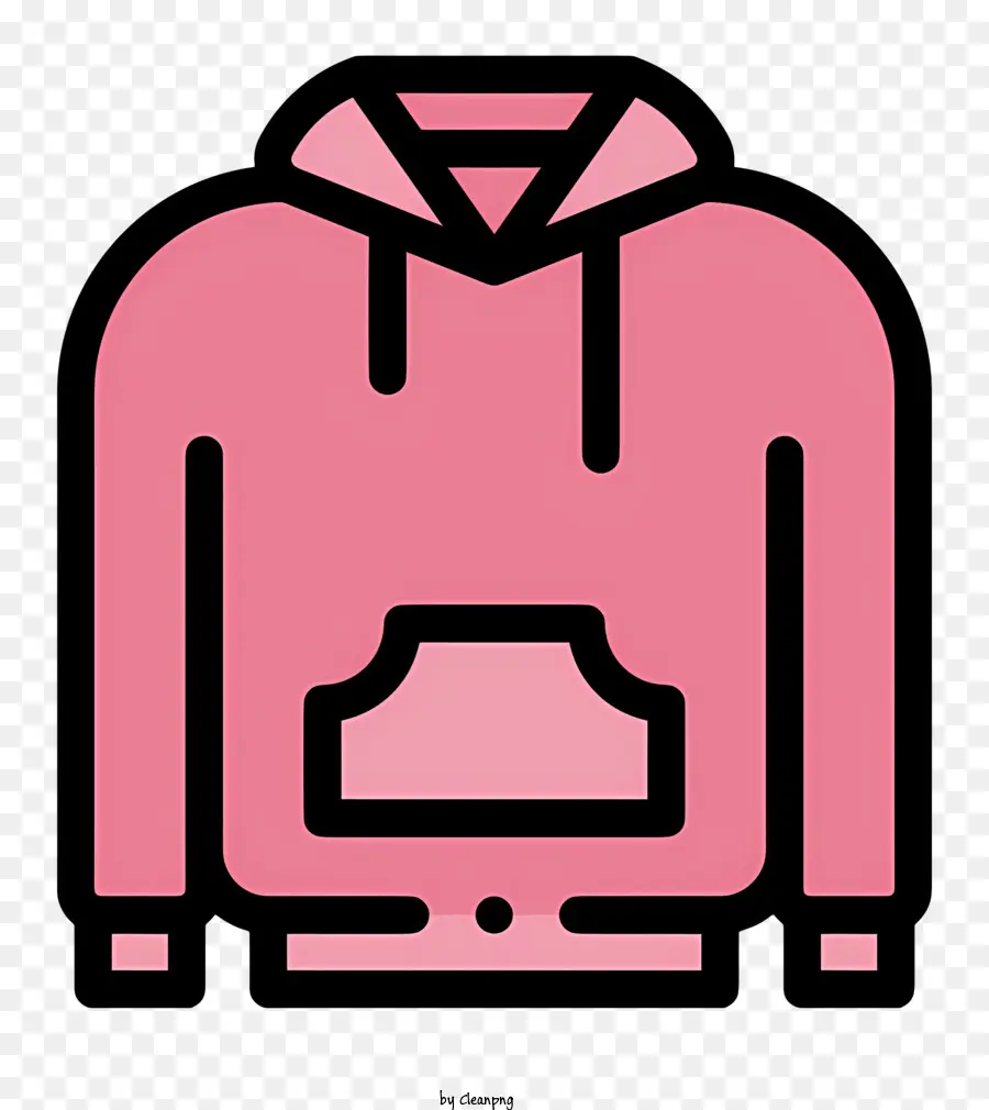 Logotipo De Capuz，Hoodie Rosa PNG