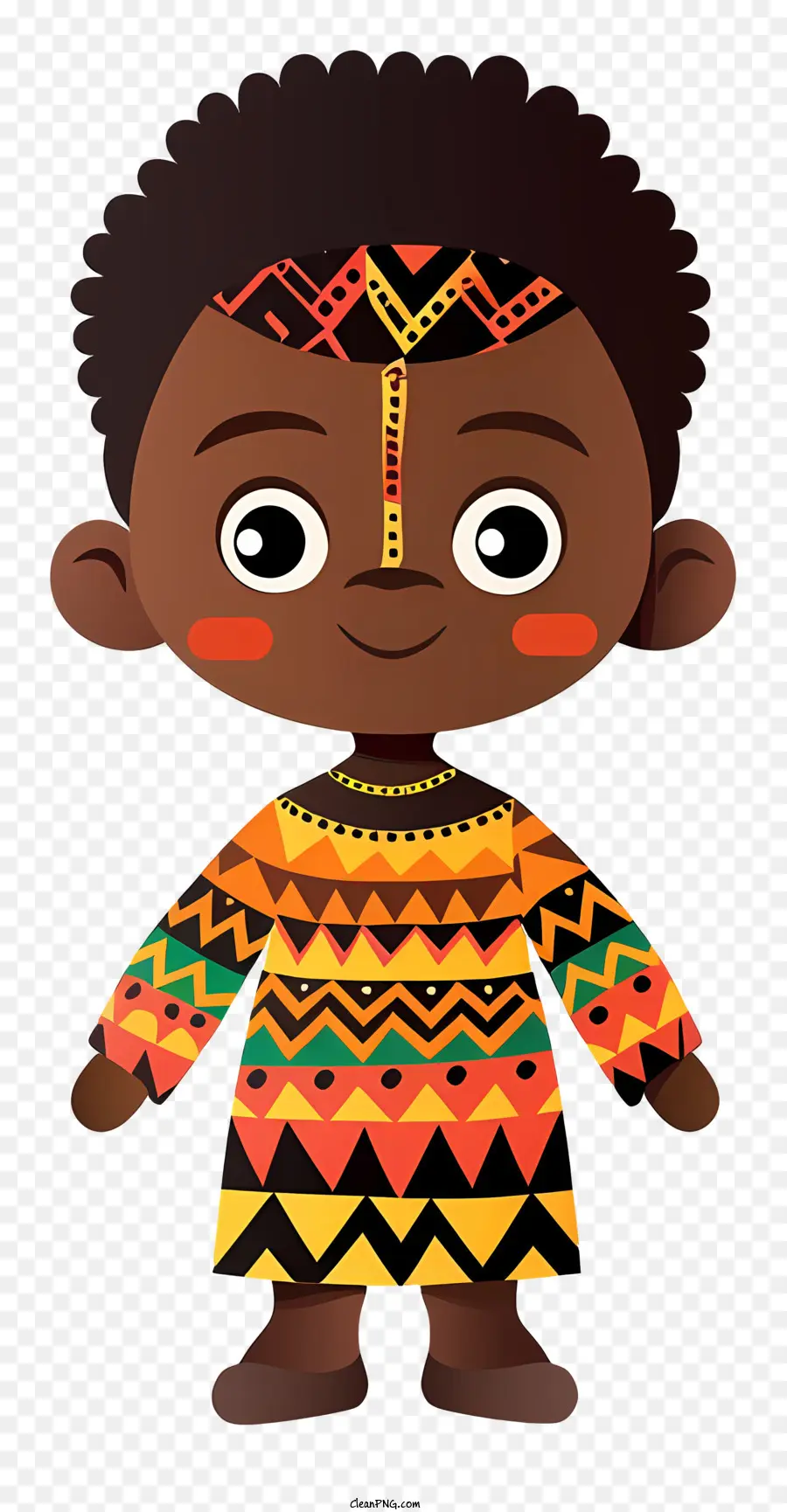 Africana Menino，Moda Africana PNG