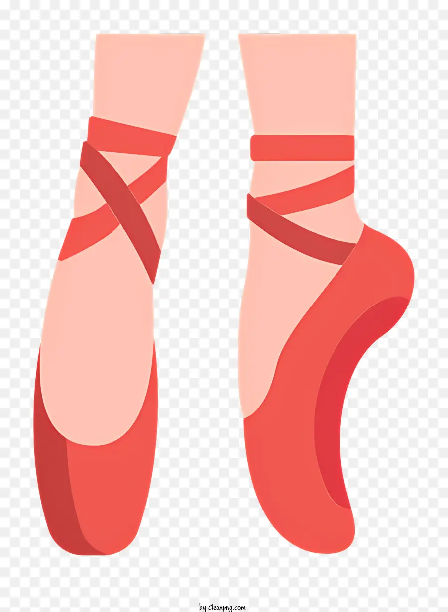 Logotipo De Sapatos De Balé，Tênis De Balé Vermelho PNG
