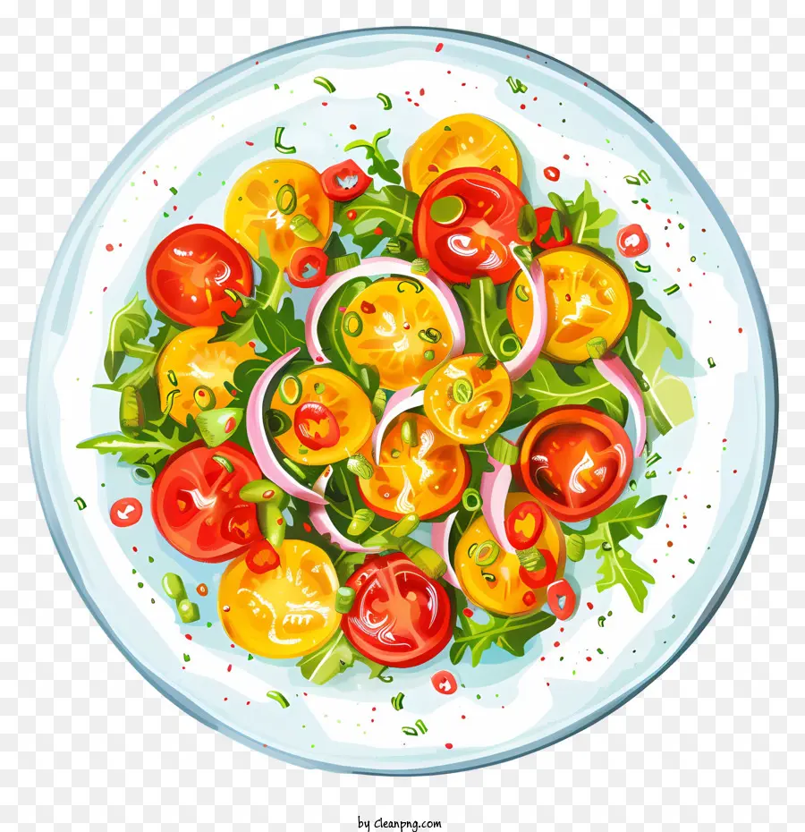 Salada Picante，Legumes Frescos PNG