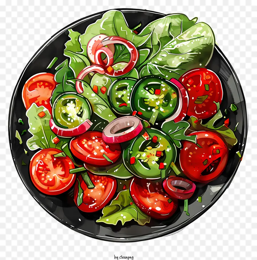 Salada Picante，Legumes Frescos PNG