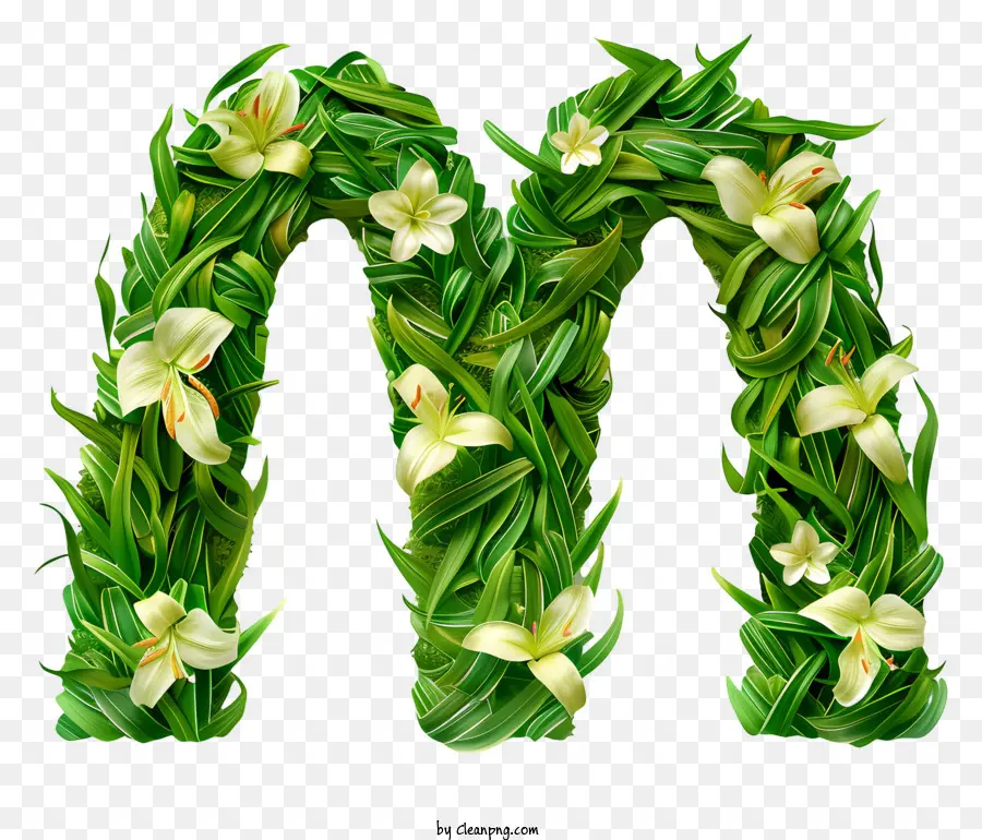 Mcdonalds Logotipo，Letra Verde M PNG