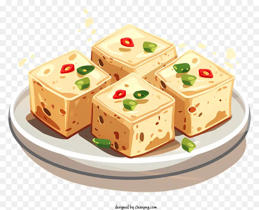 Tofu Fedorento，Cubos De Tofu PNG