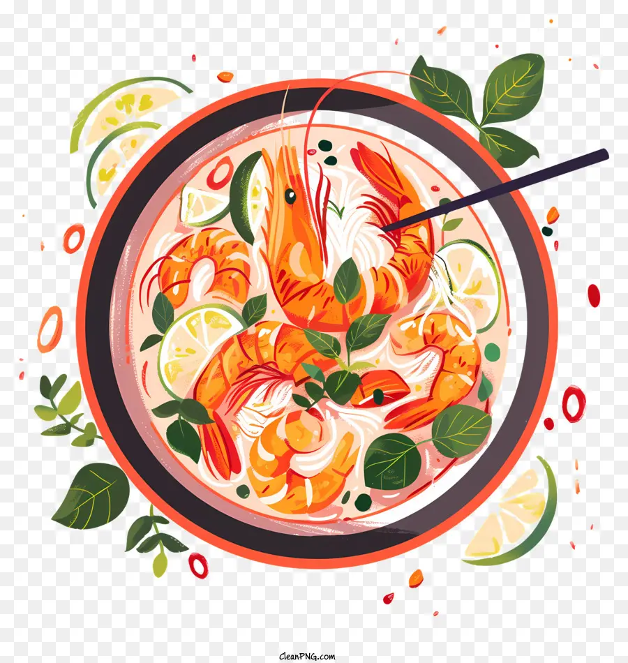 Tom Yum Goong，Picante PNG