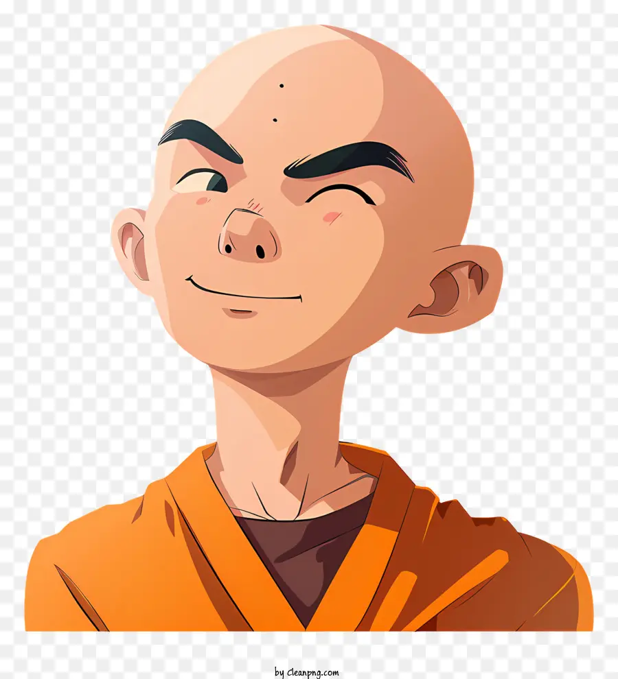 Kuririn，Homem Careca PNG