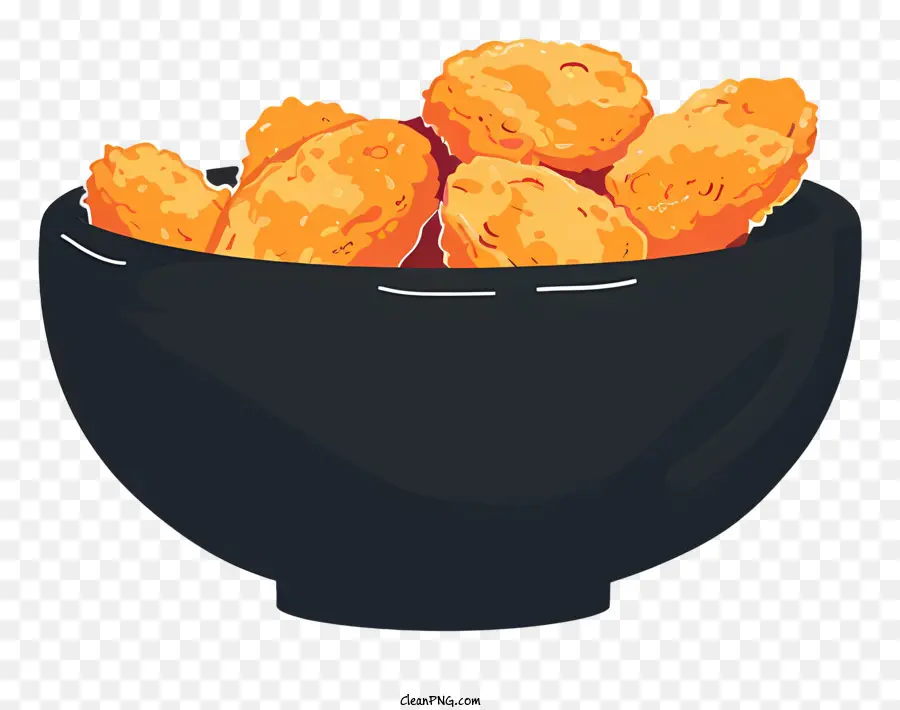 Nuggets De Frango，Tigela PNG