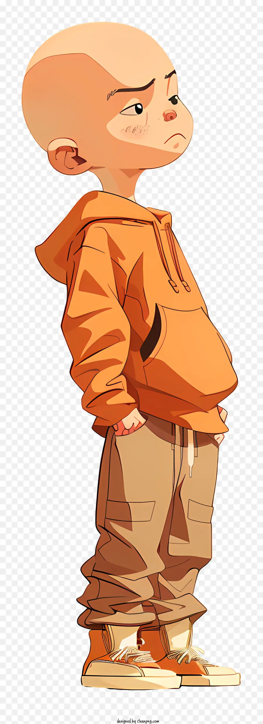 Kuririn，Homem Careca PNG