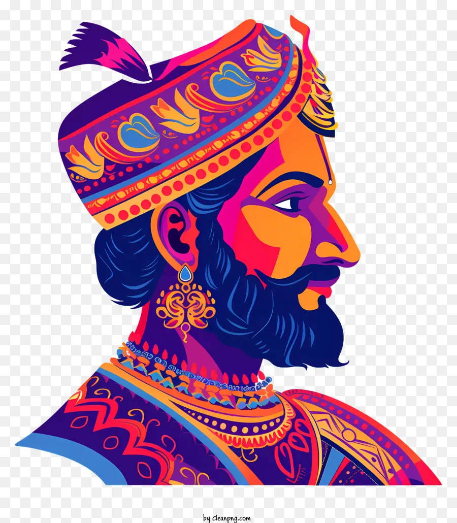 Shivaji Maharaj，Turbante PNG