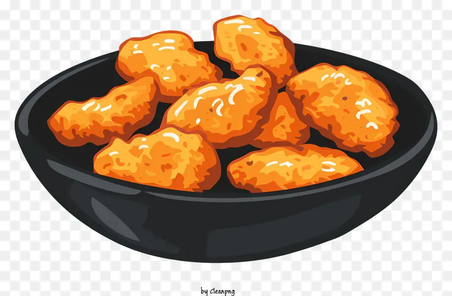 Nuggets De Frango，Frito PNG